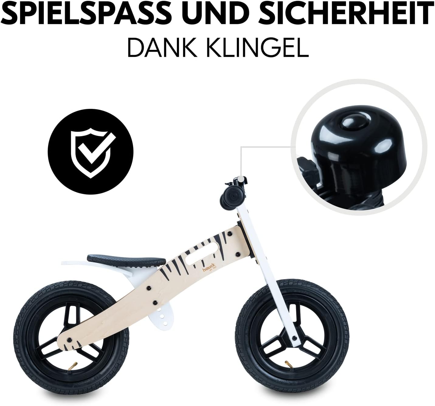 Laufrad Balance N Ride, Zebra