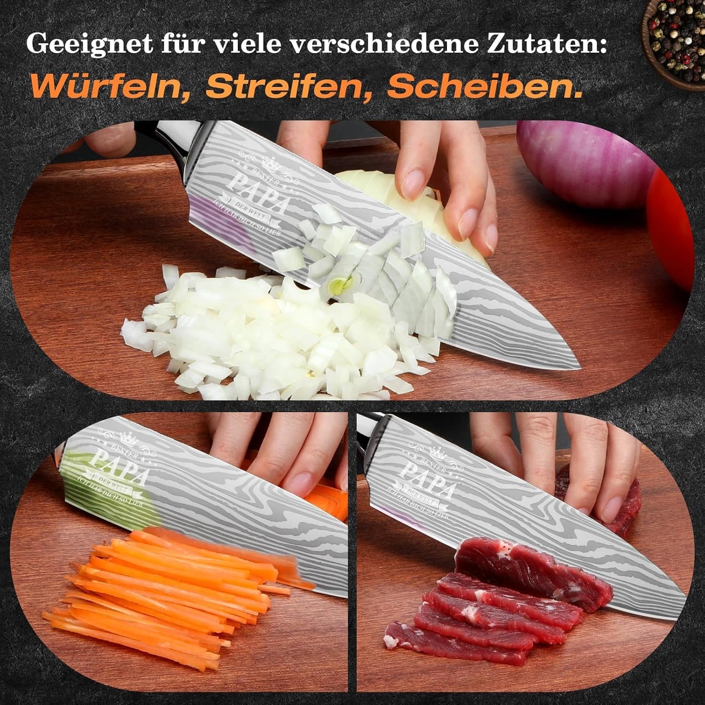 Küchenmesser Vatertagsgeschenk
