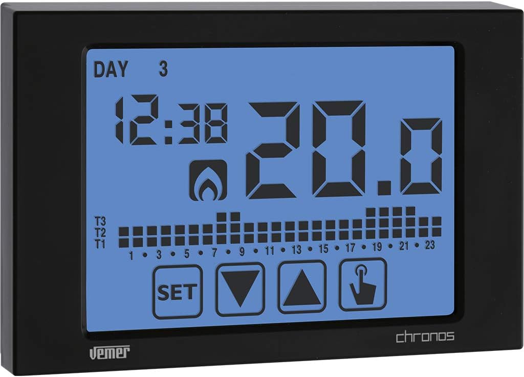 Digitales Heizungsthermostat mit Touchscreen