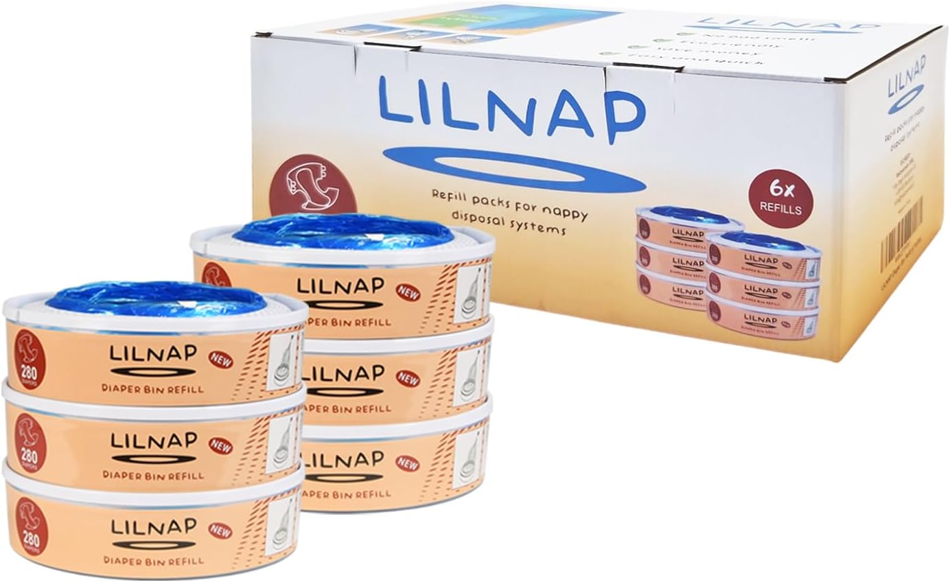 Nachfüllkassetten für Angelcare & Litter Locker (6 Stück), 6 stück (1er Pack)