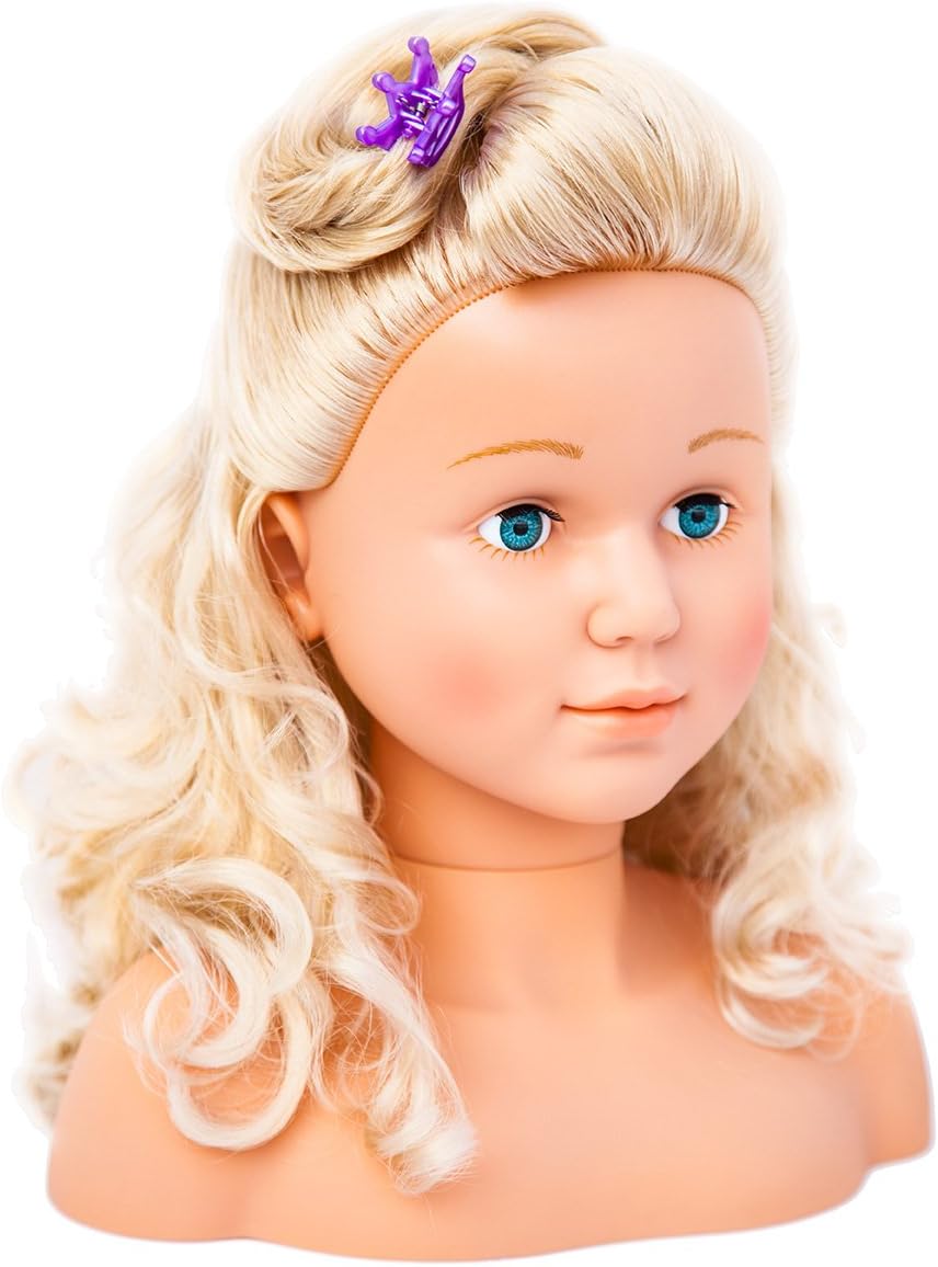 Schmink- und Frisierkopf Super Model Set