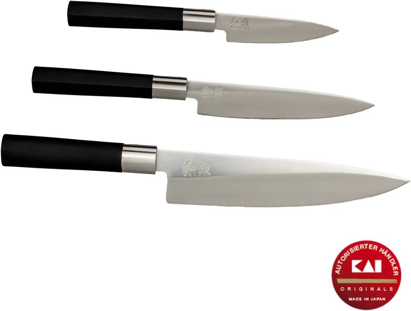 Wasabi Black Messer-Set 67-W18
