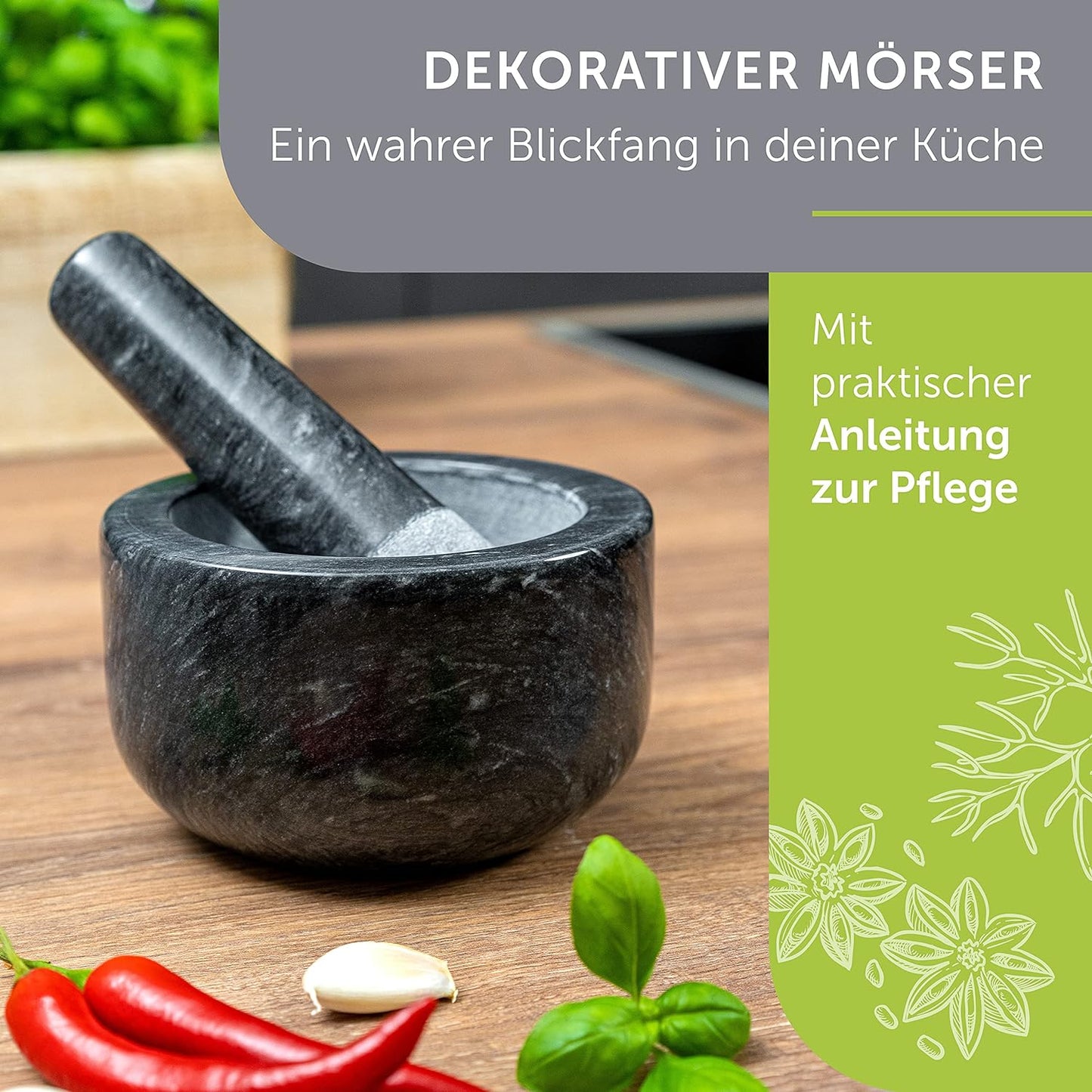 Gewürzmörser Set
