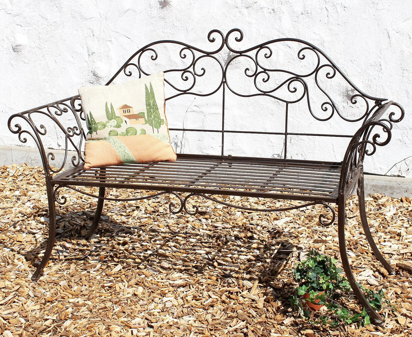 Wetterfeste Gartenbank, 2-Sitzer