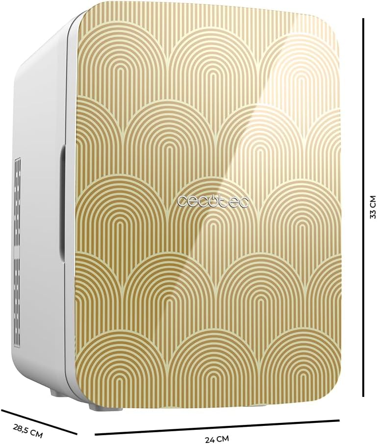 Mini-Kühlschrank Bolero mit Heizfunktion, 10 L | Bahamas Gold