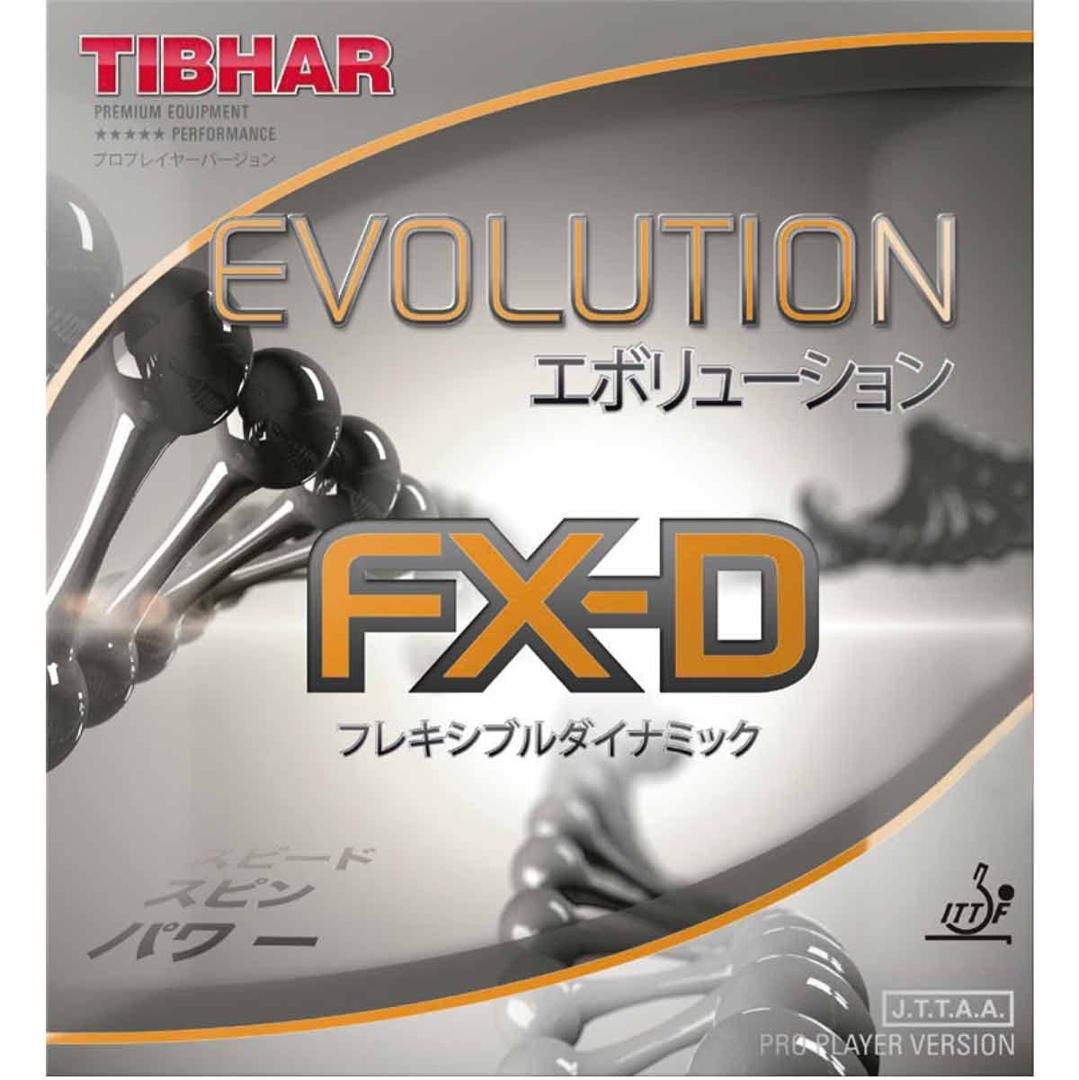 Tischtennisbelag Evolution FX-D, rot 2,0 mm