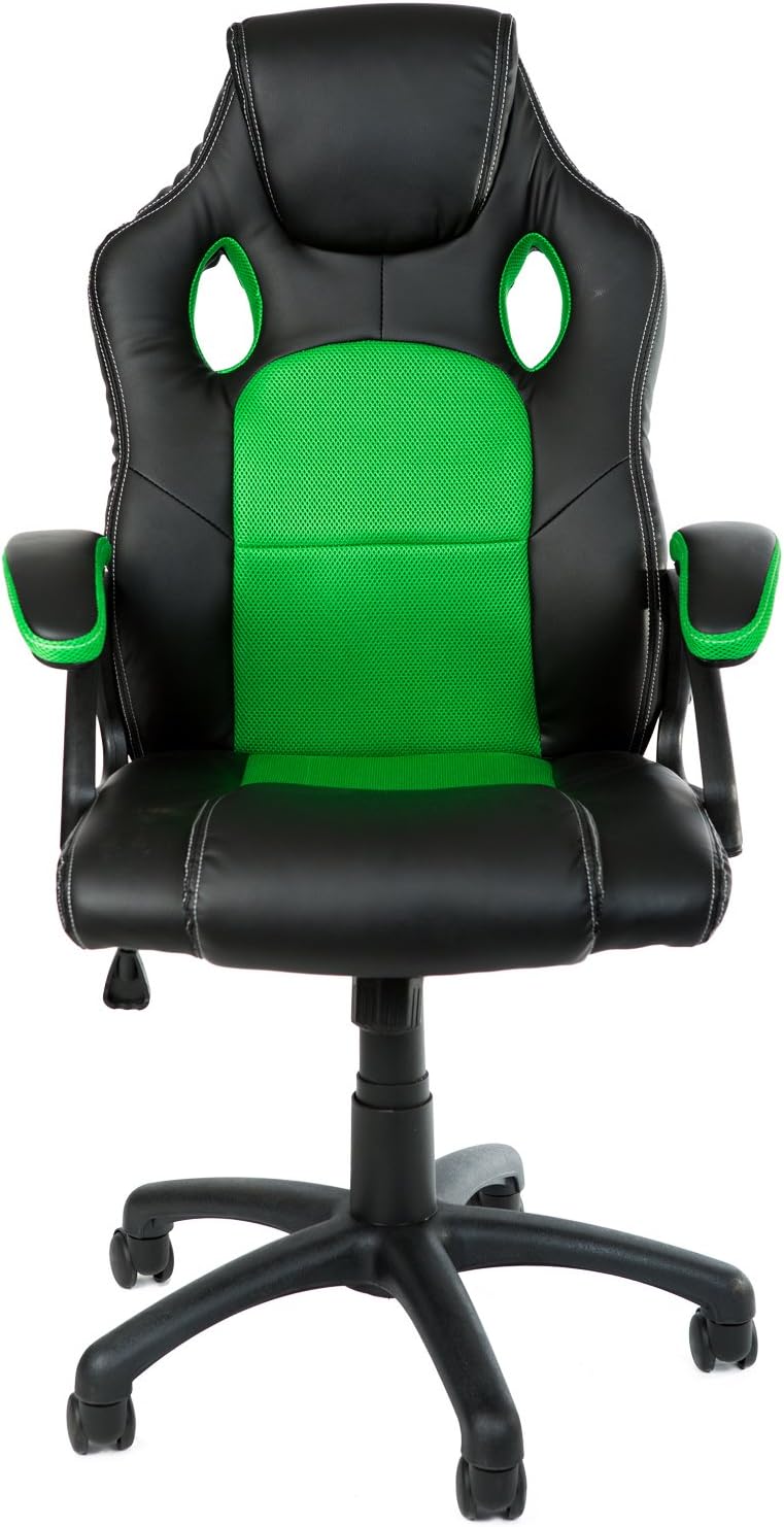 Ergonomischer Gaming-Bürostuhl, Grün