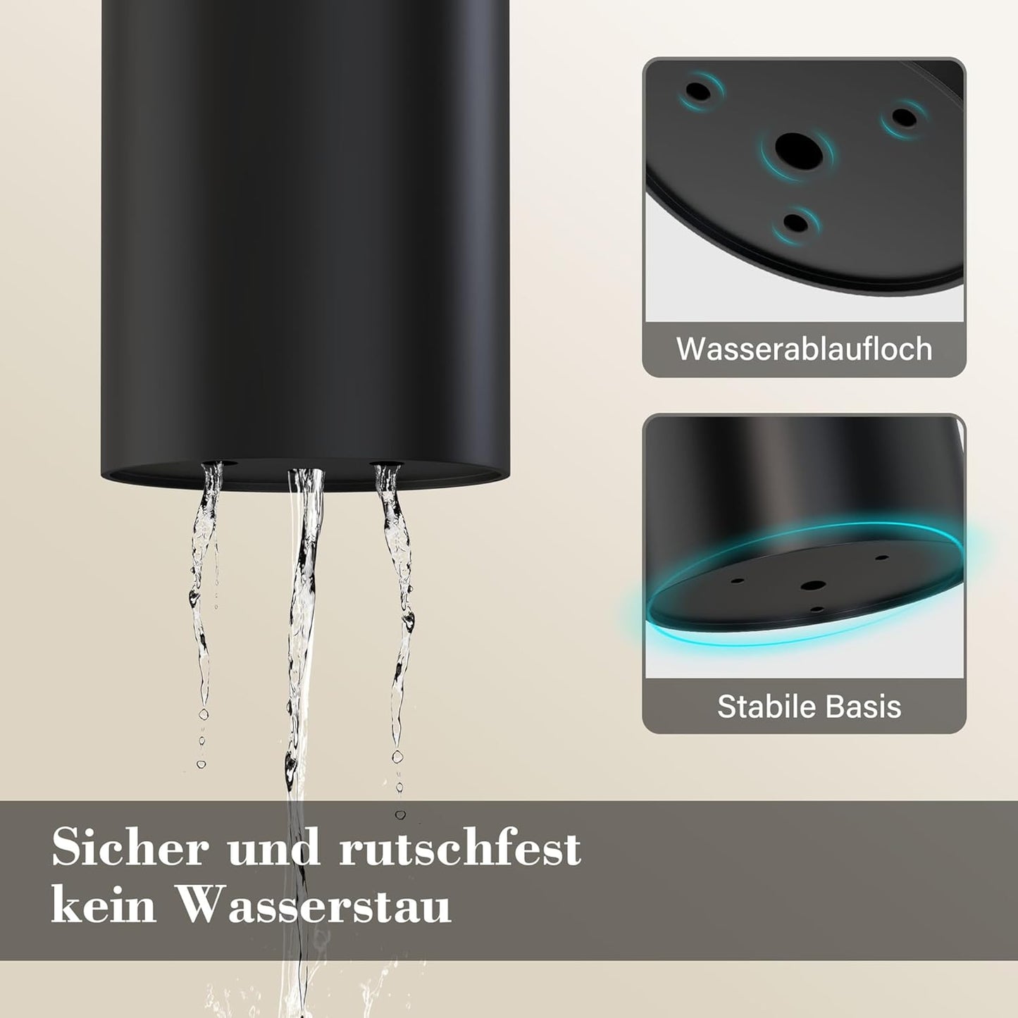 Universal Messerhalter, Schwarz