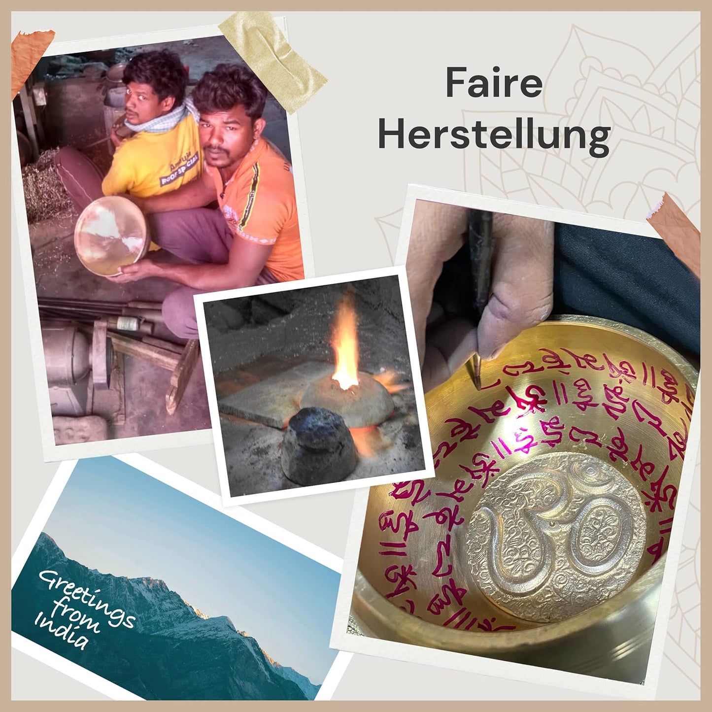 Klangschale für Meditation & Entspannung