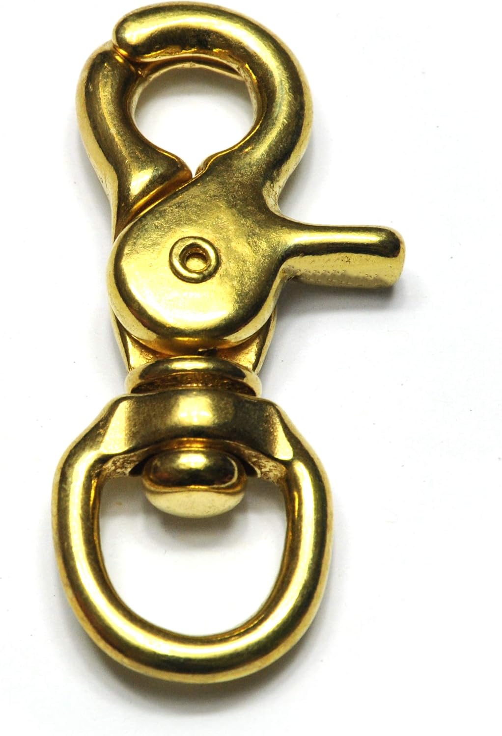 Scherenkarabiner-Haken 4er-Set mit Drehgelenk