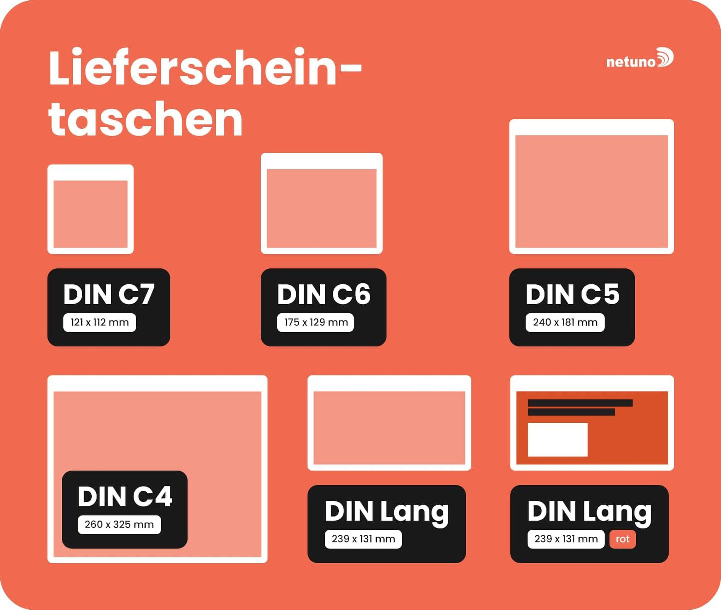 C6 Lieferscheintaschen transparent, selbstklebend (1000 Stück), 1000 Stück