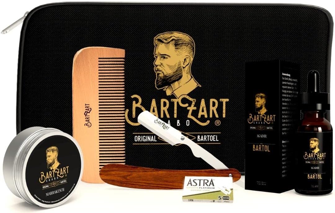 6-teiliges Bartpflege Set - Shabo