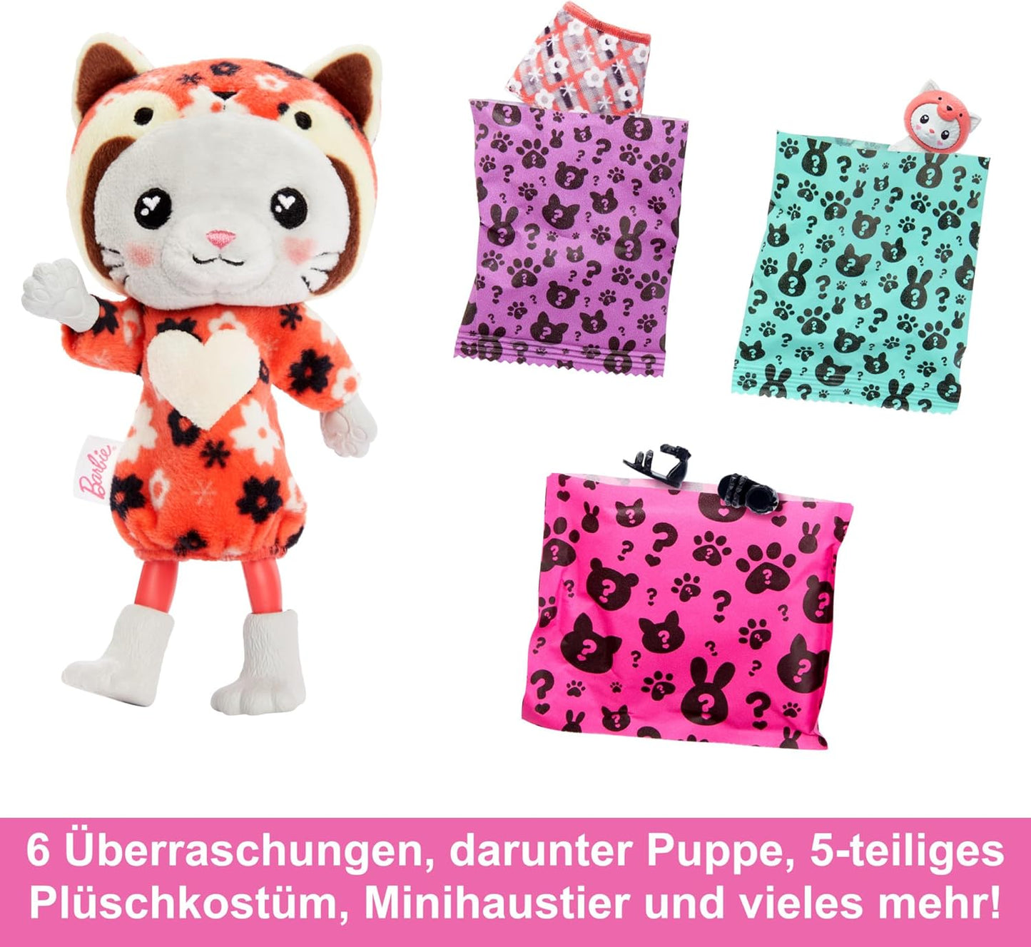 Cutie Reveal Chelsea Costume Cuties Series - Kitty Red Panda, Kätzchen/roter Panda