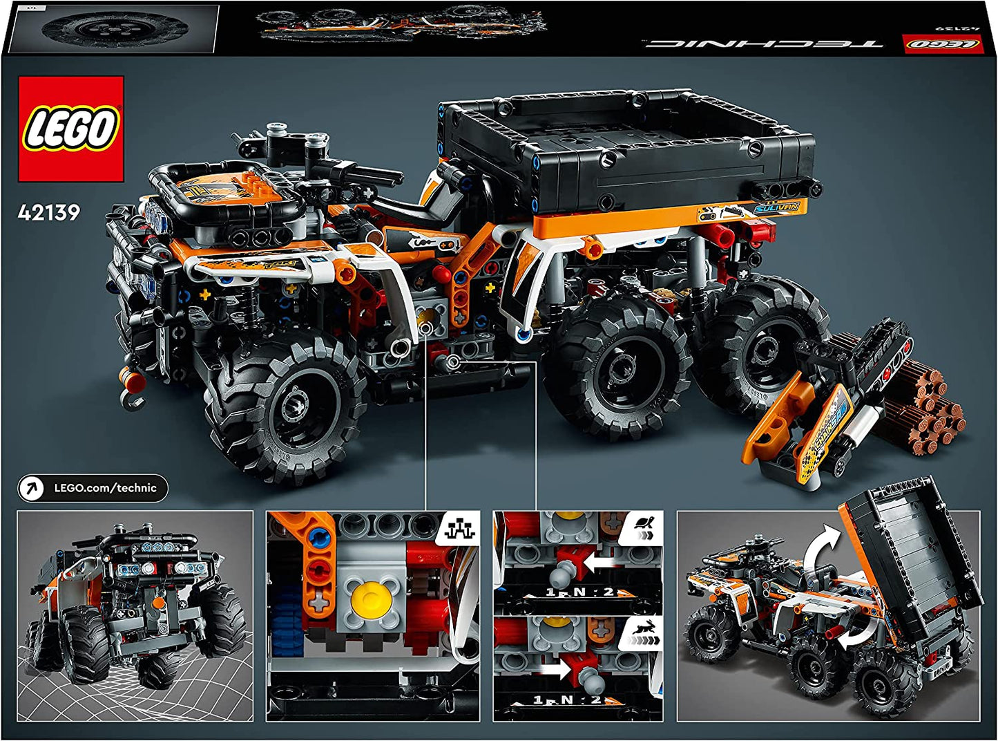 42139 Technic Geländefahrzeug, Konstruktionsspielzeug