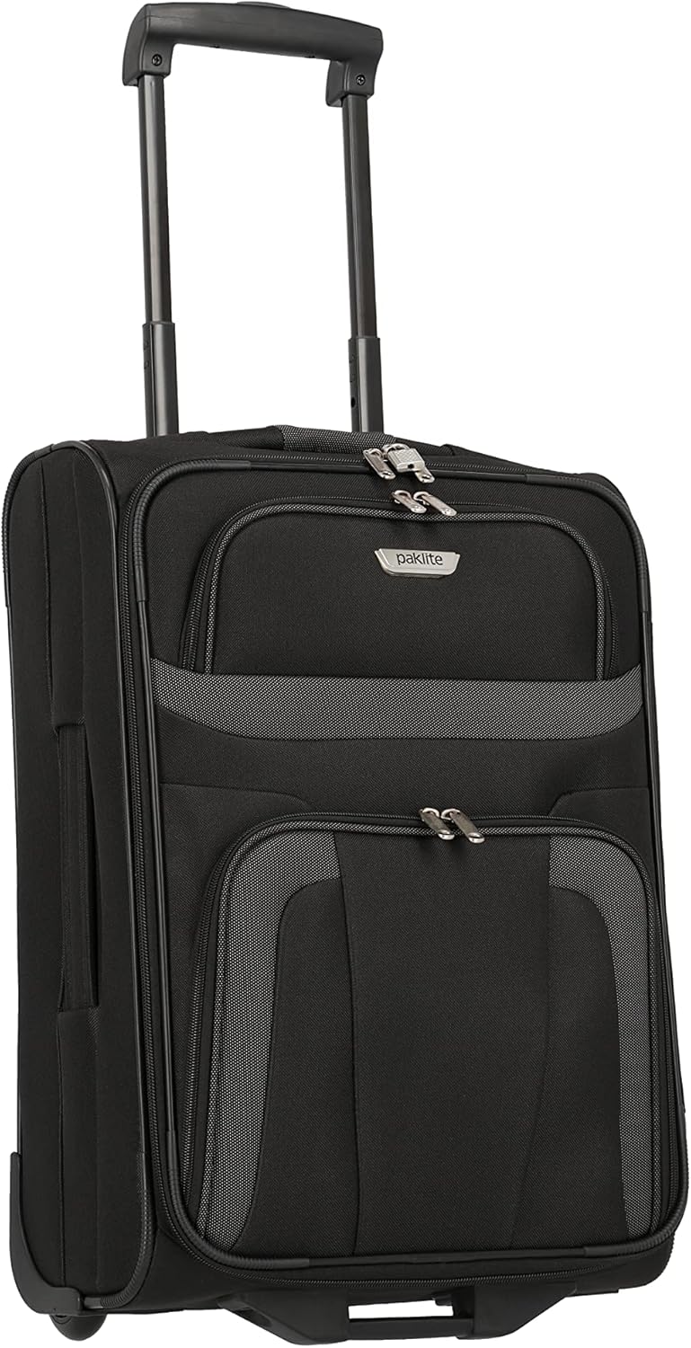 Weichschalenkoffer Orlando, Trolley S Handgepäck (53 cm) Schwarz