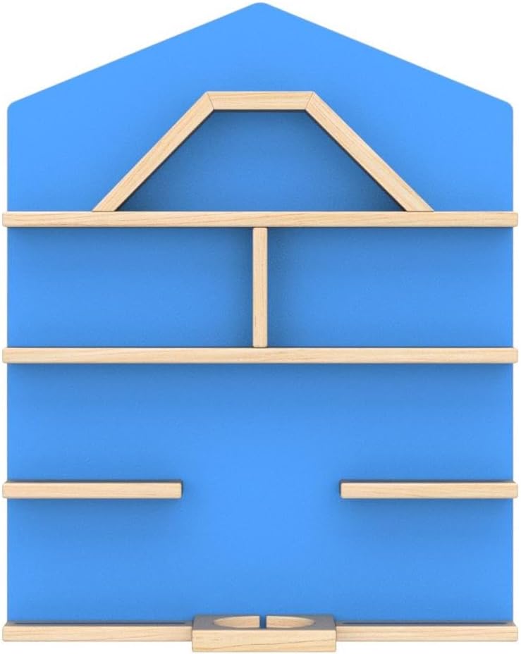 Magnetisches Wandregal, Blau