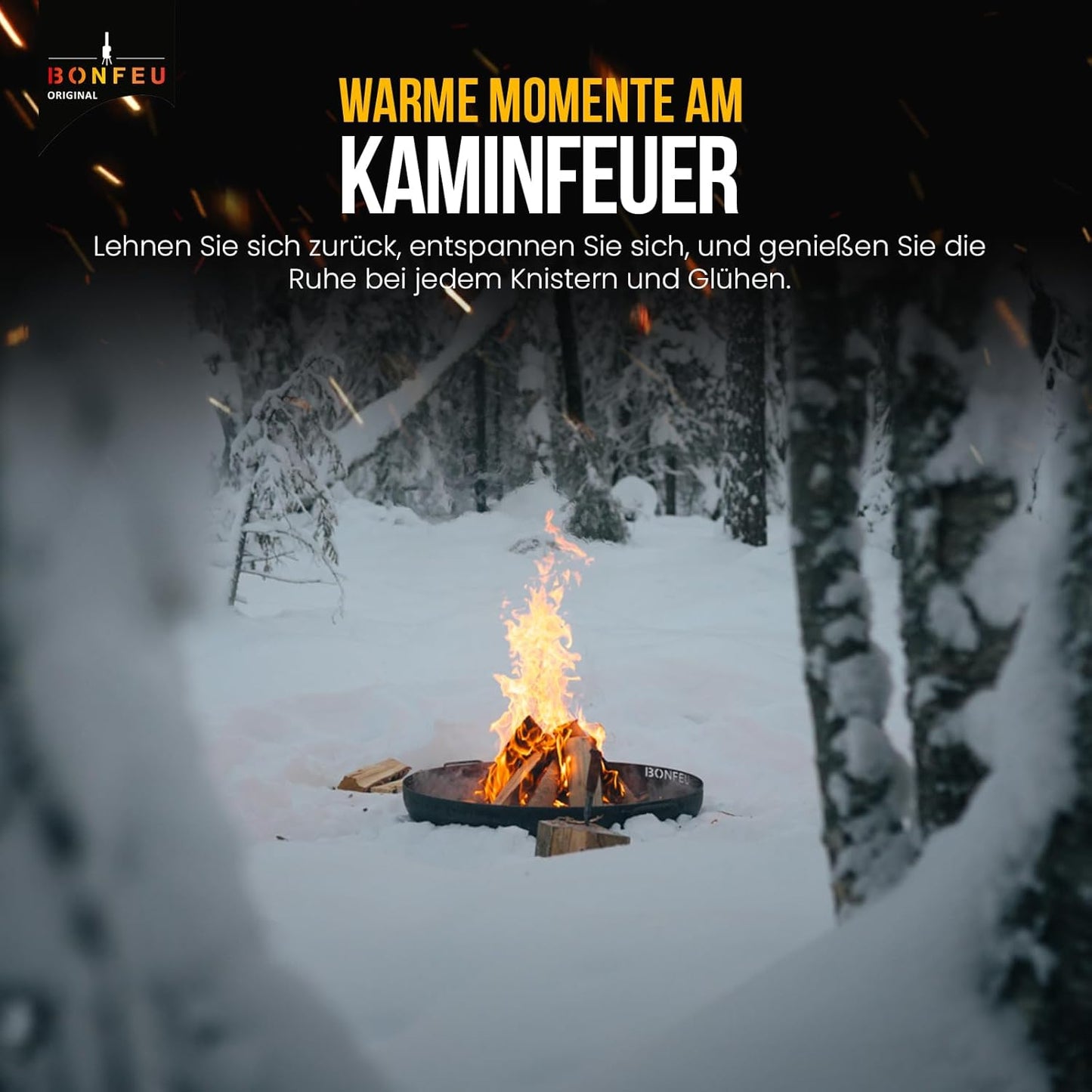 BonBowl Feuerschale mit Grillrost, Ø 60 cm