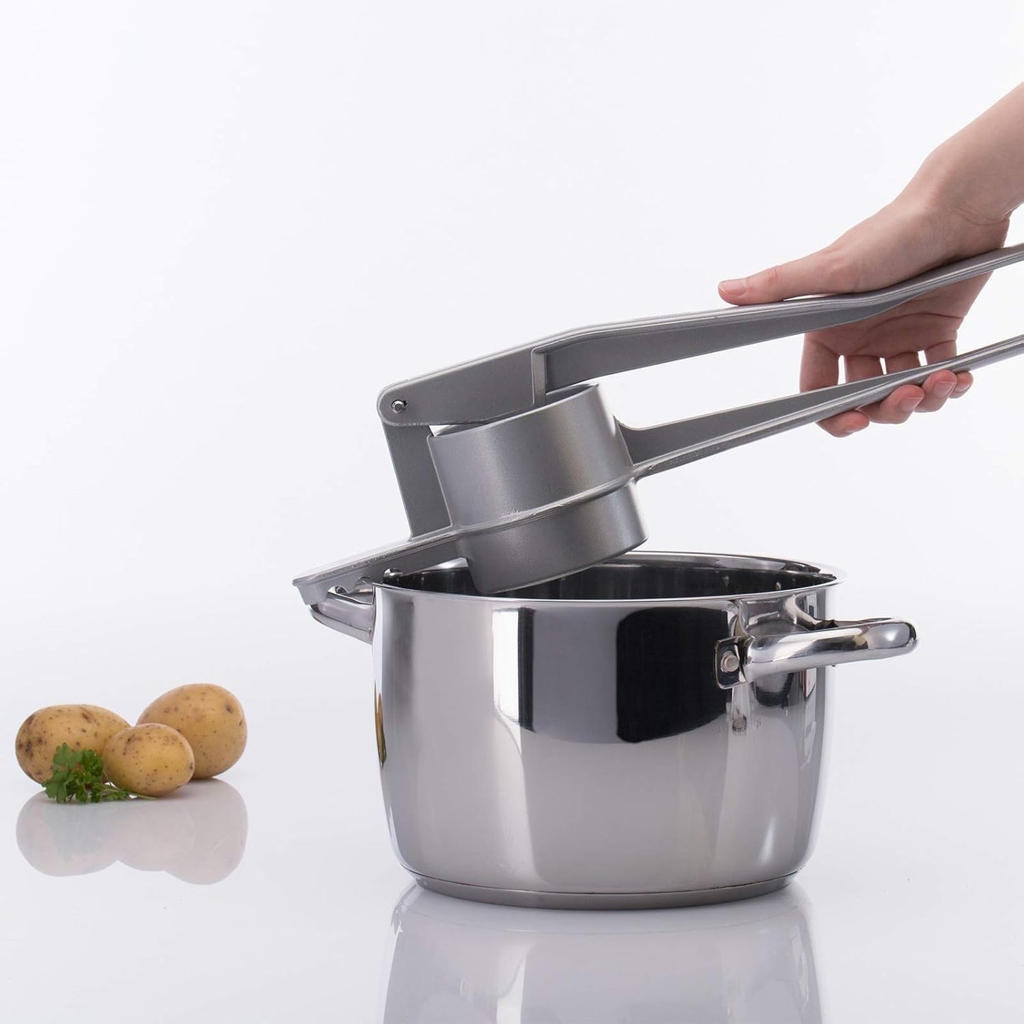 Spätzle-Set, Silber/Schwarz/Traditionelle Lochung