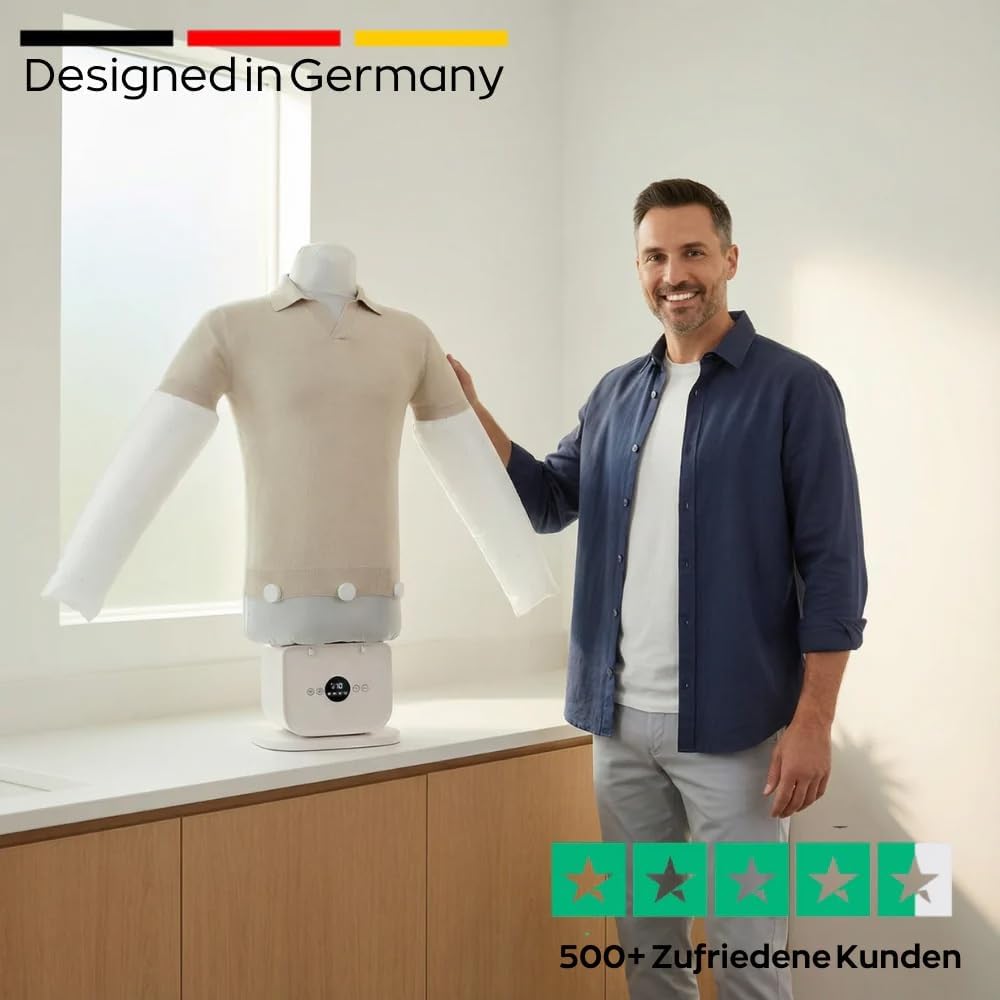 Automatische Heissluft-Bügelpuppe für Kleidung