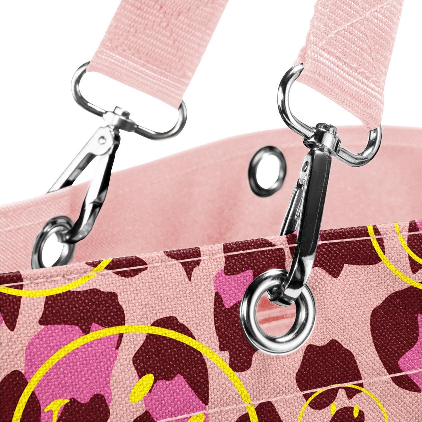 Shopper XL Leo Blush, Smiley Leo Blush