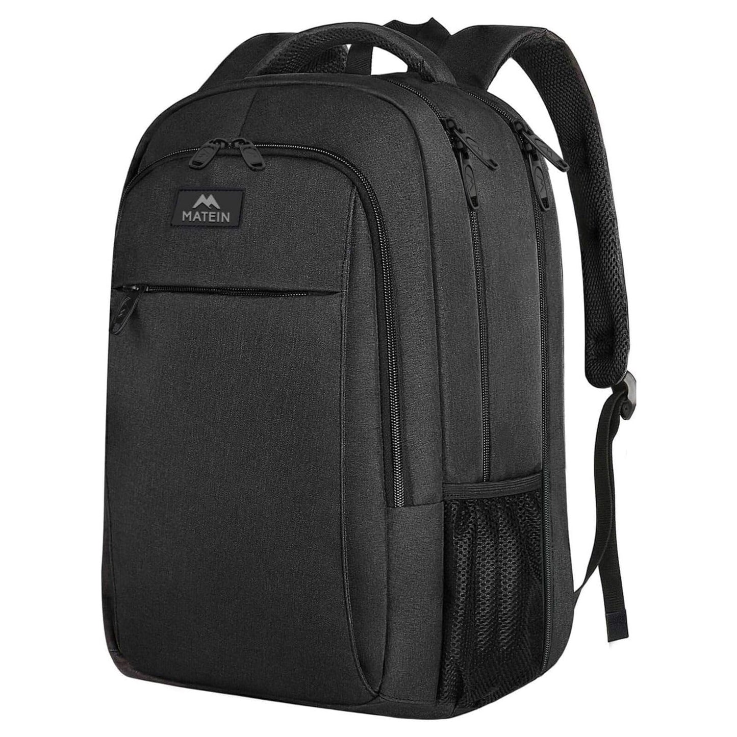 Grosser Laptop-Reise-Rucksack, 18.4 inches Schwarz