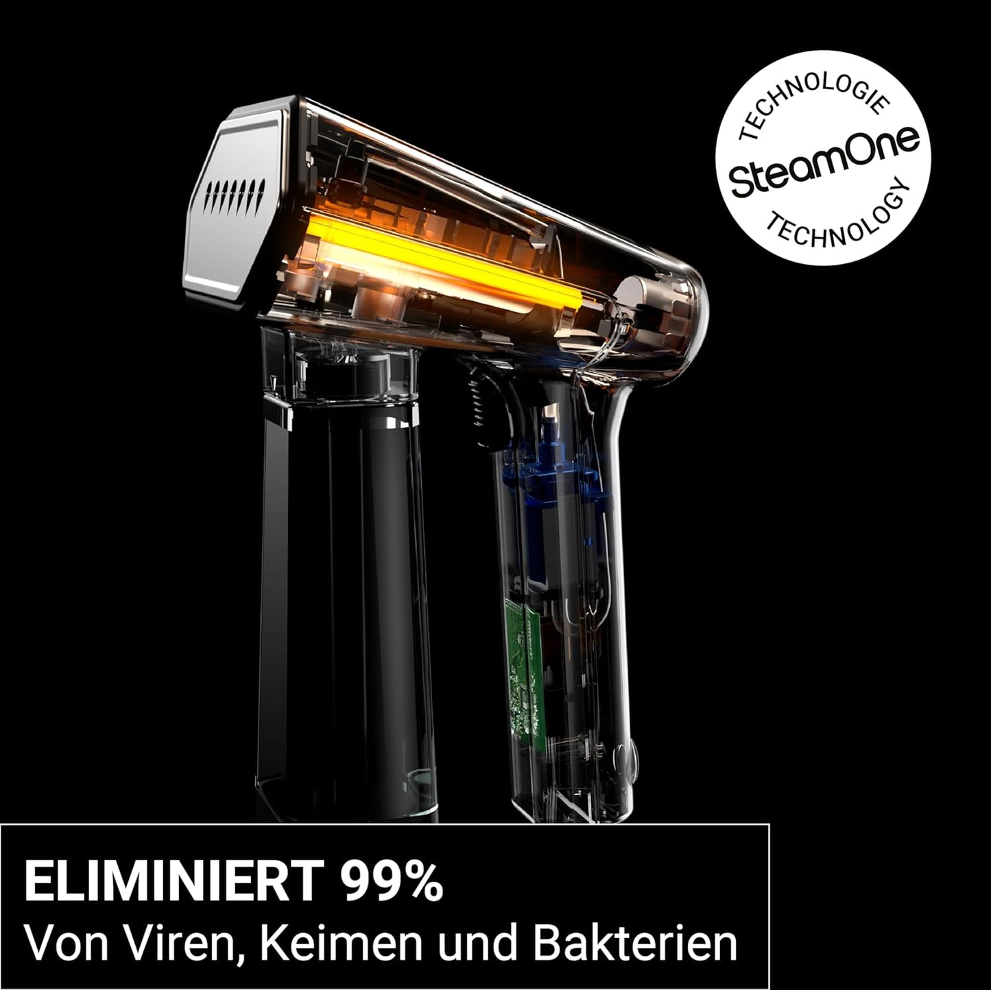 Dampfglätter Victor 250MG-A, Liter 140ml Schwarz