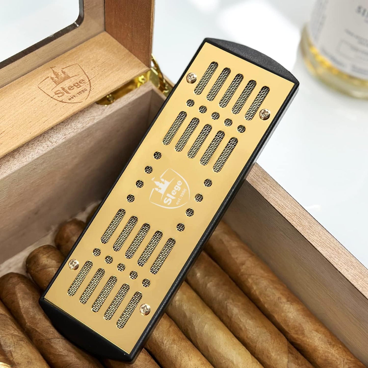 Humidor Befeuchter & Lösung Combo (Reisegrösse), Large