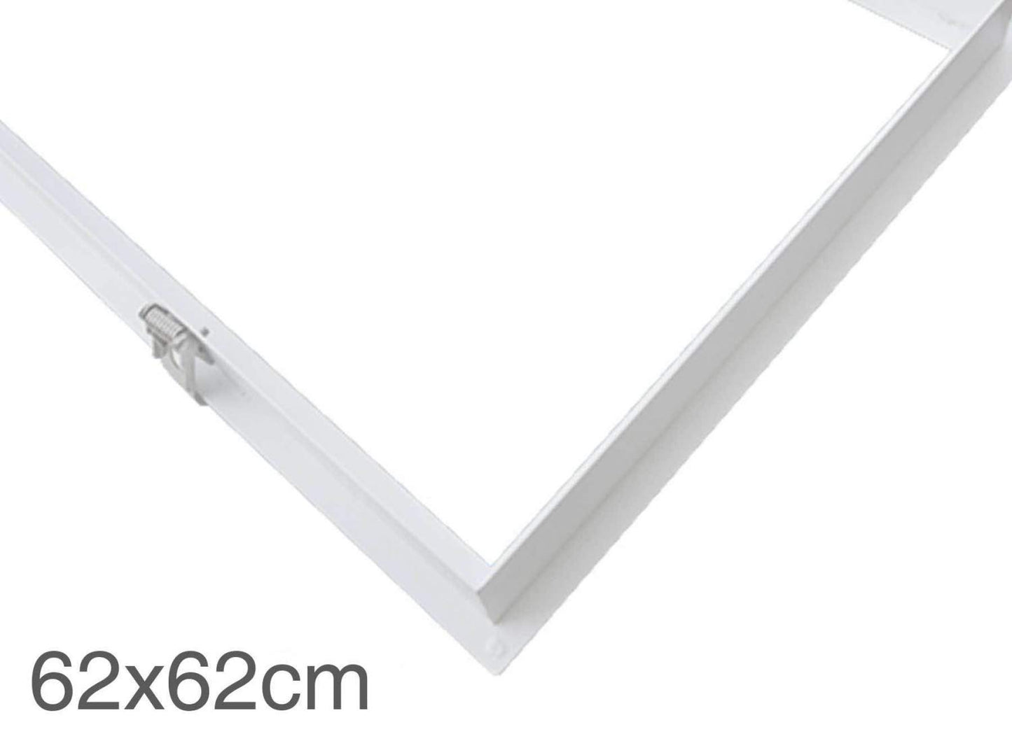 LED Panel Einbaurahmen 62x62cm für Deckenmontage, 62x62cm