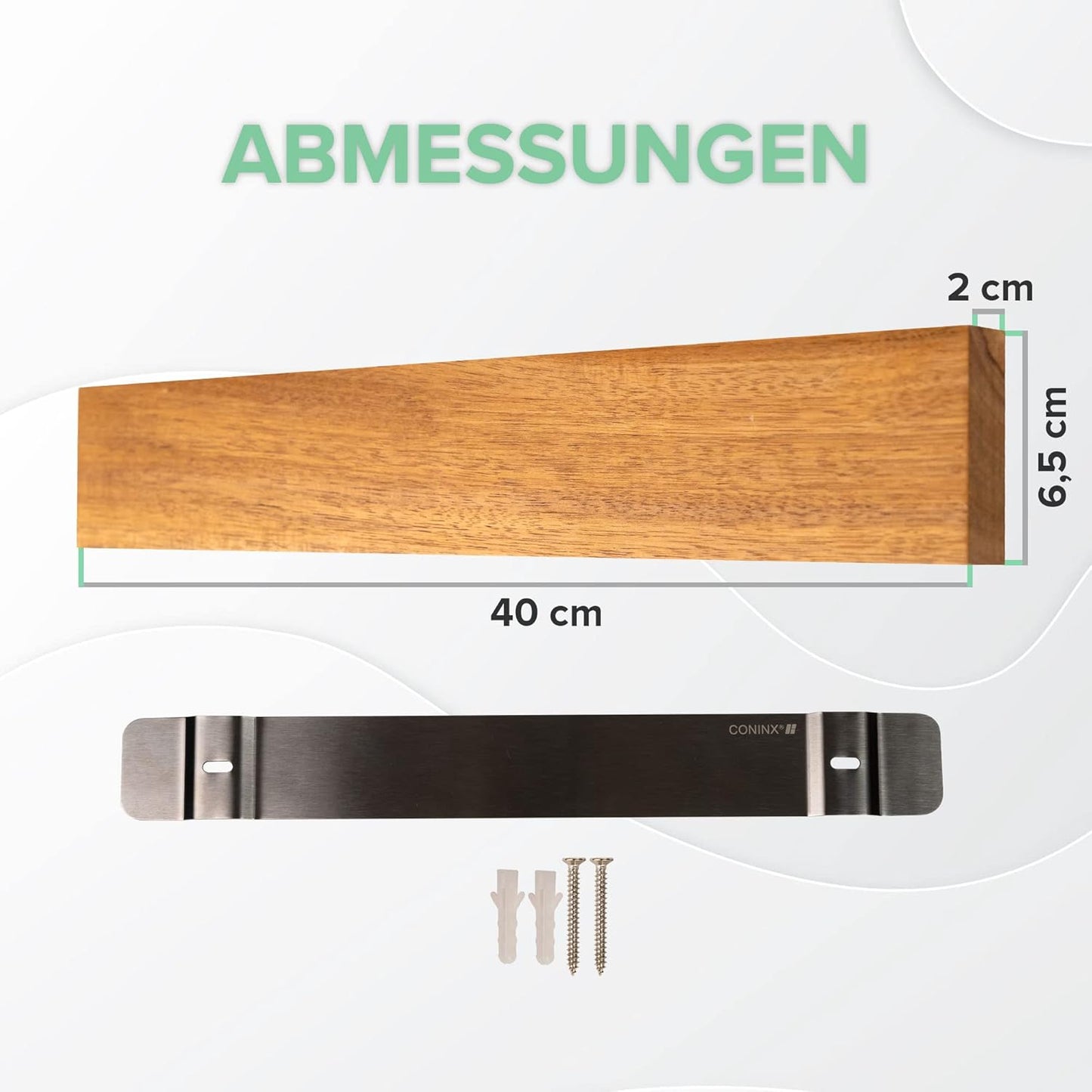 Messerhalterung, Akazienholz