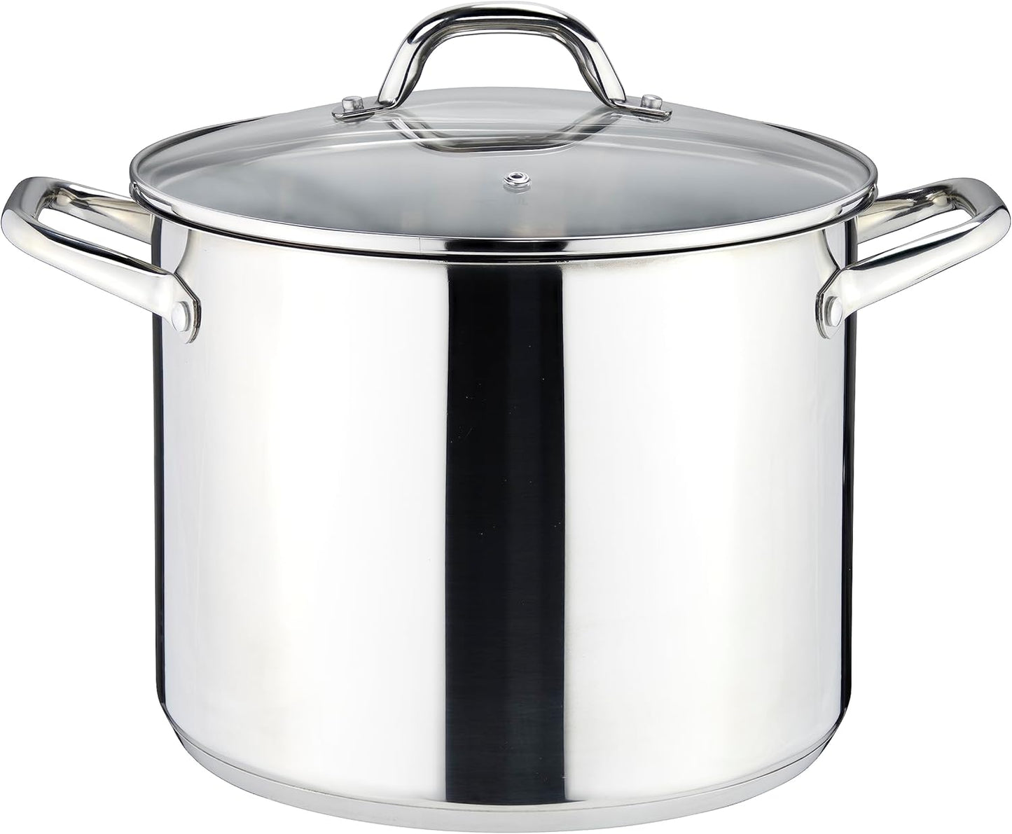 Suppentopf inkl. Glasdeckel mit Dampfloch, 10 liter