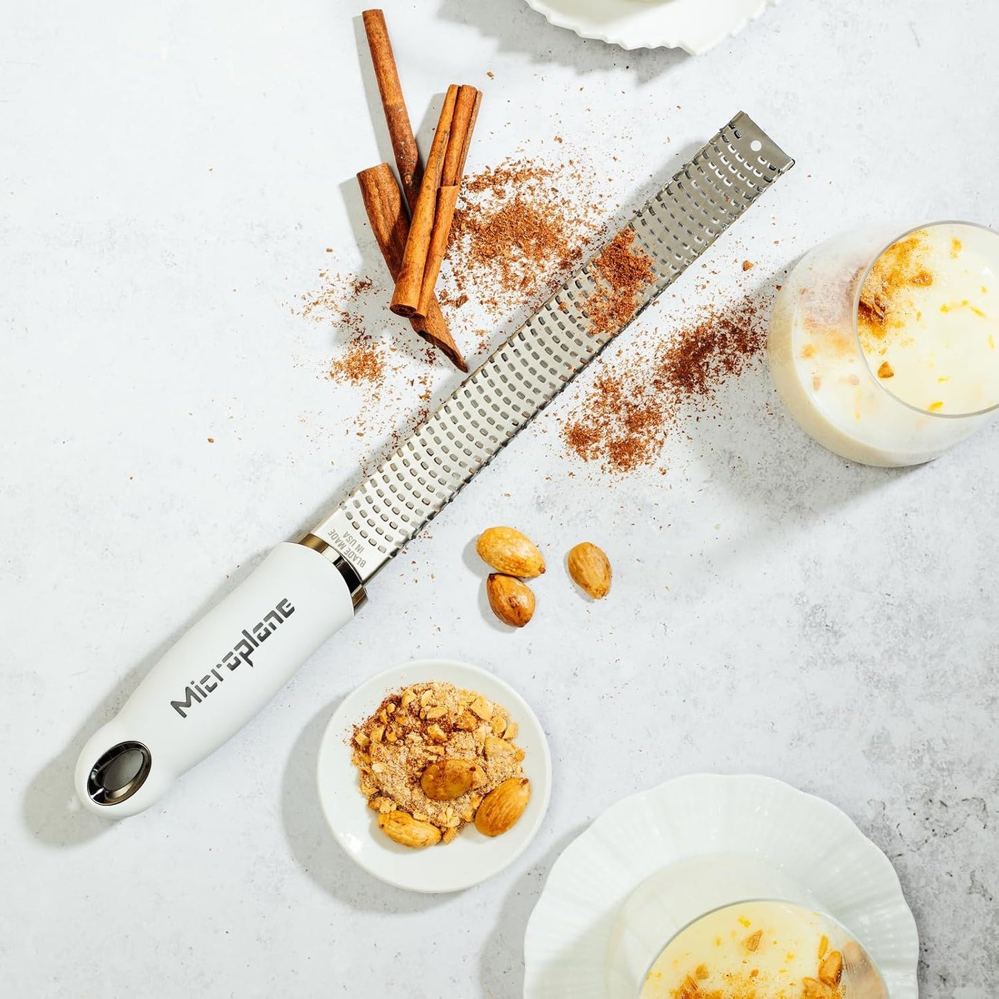 Premium Classic Zester, ca. 325 x 35 x 30 mm Weiss