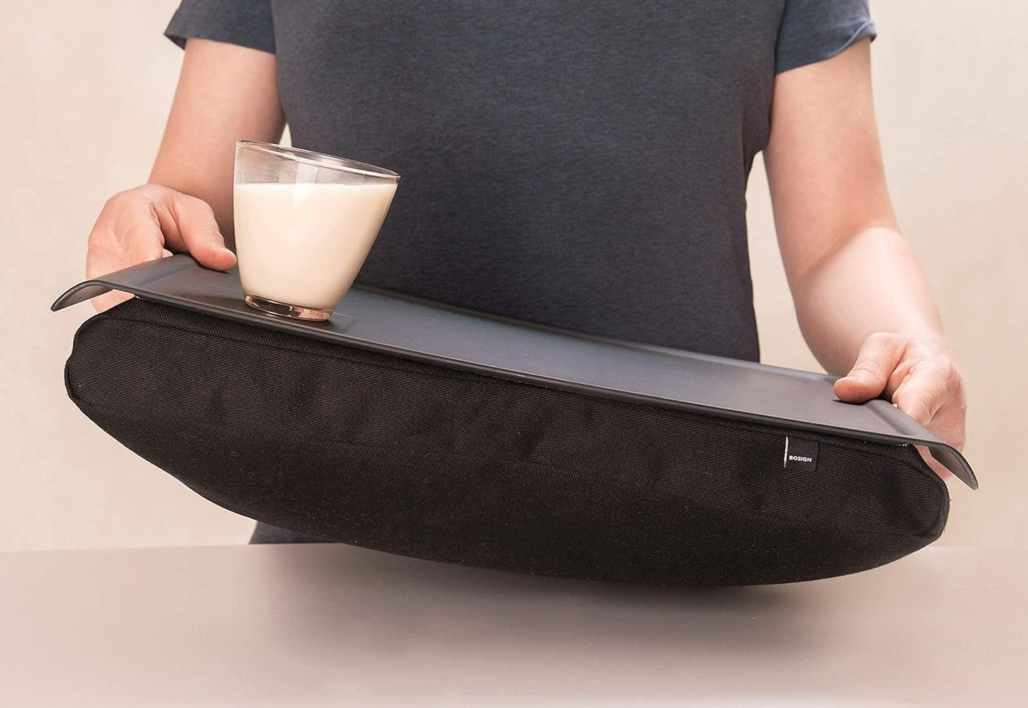 Knietablett Laptray, Schwarz