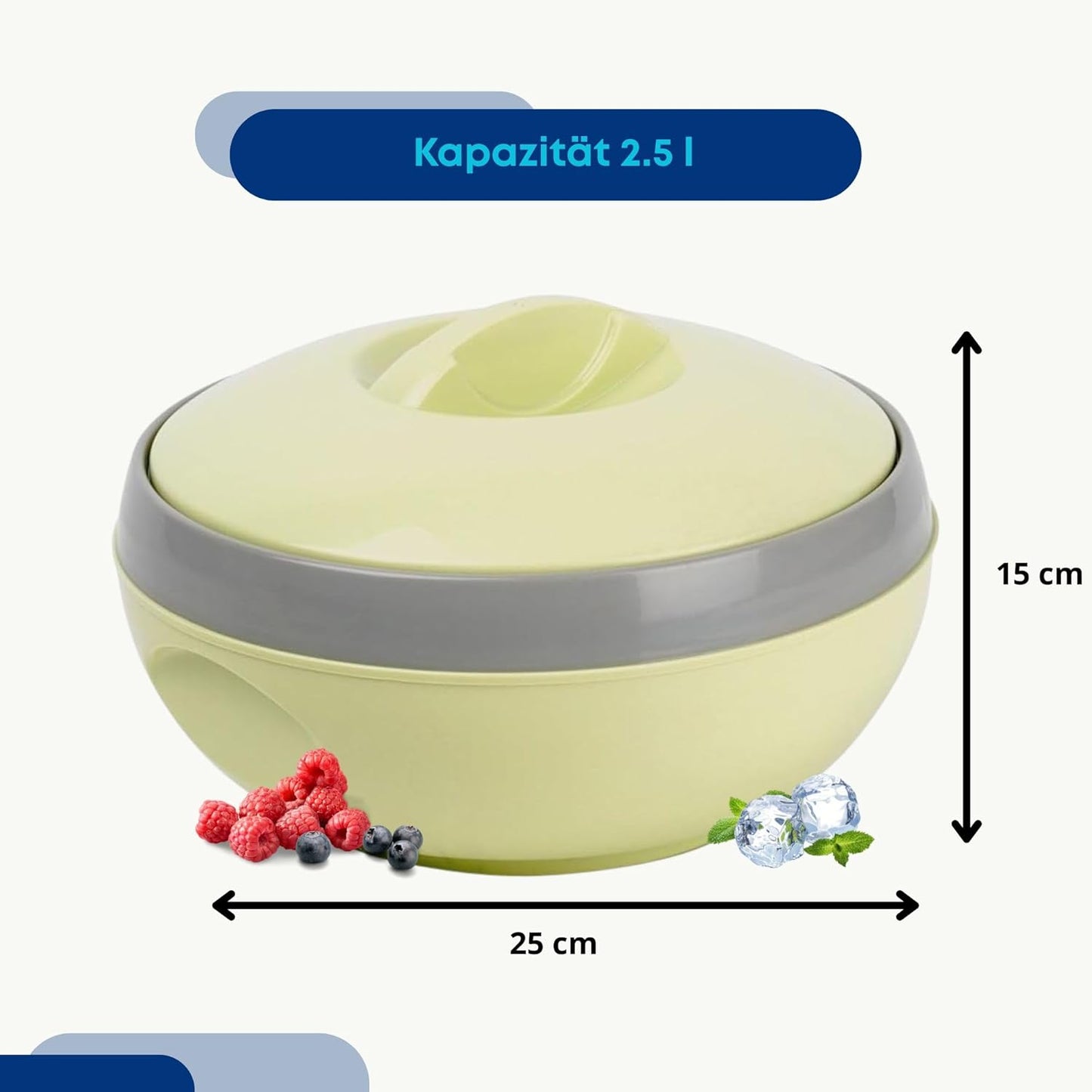 Thermoschüssel, 2.2 L, 2,2 l