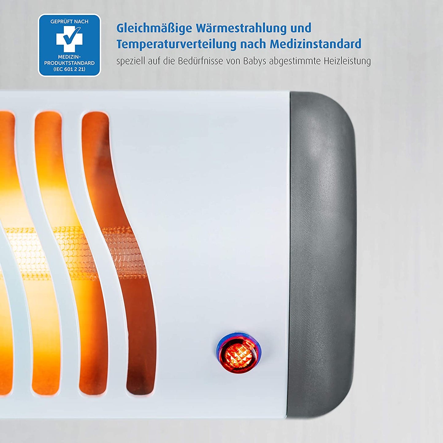 EasyHeat Wickeltisch-Wärmestrahler, Heizstrahler