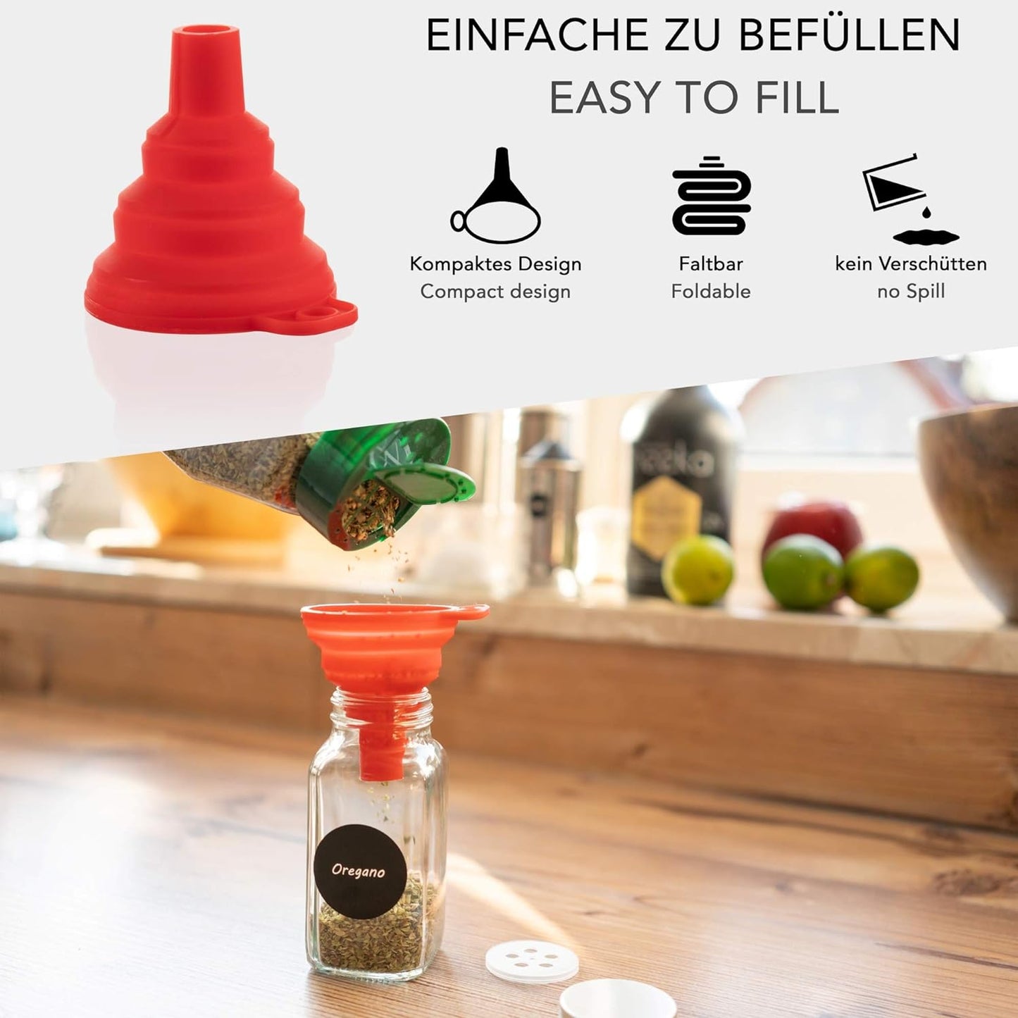 Gewürzgläser Set, 14