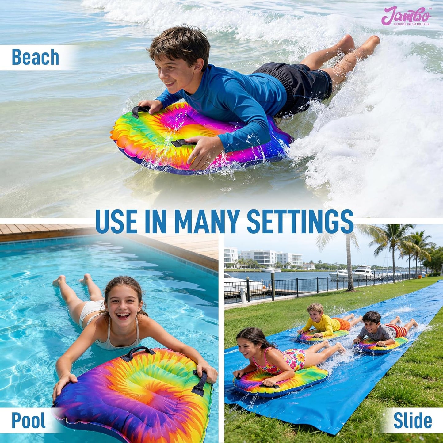 Aufblasbare Pool-Floats für Kinder und Erwachsene, Batik