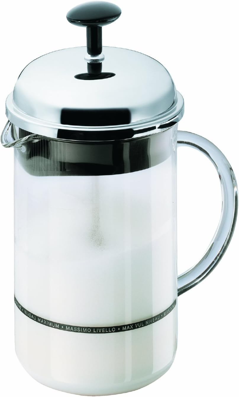 Milchschäumer Chambord gross, Shiny 8 oz