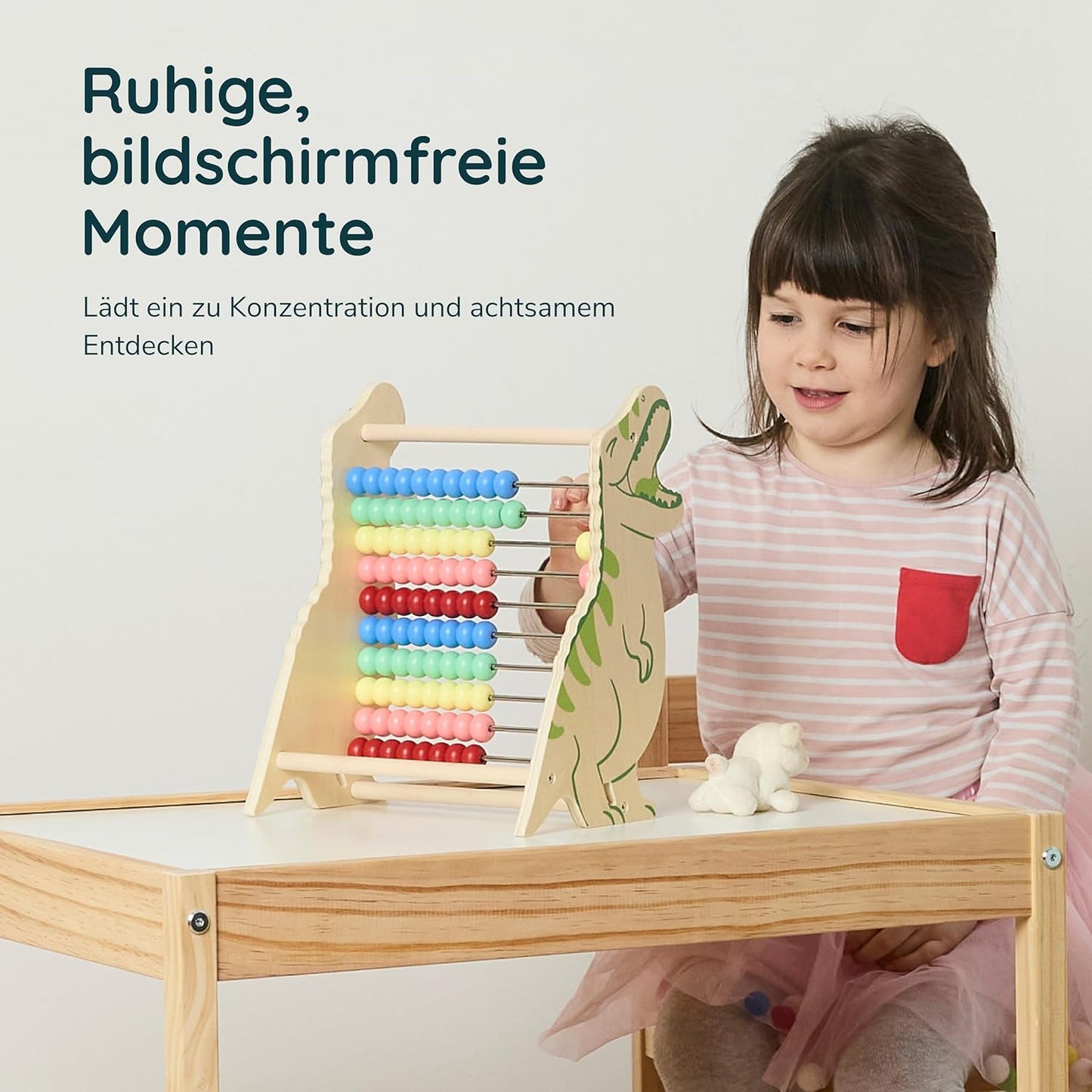Dinosaurier Rechenschieber, T-Rex