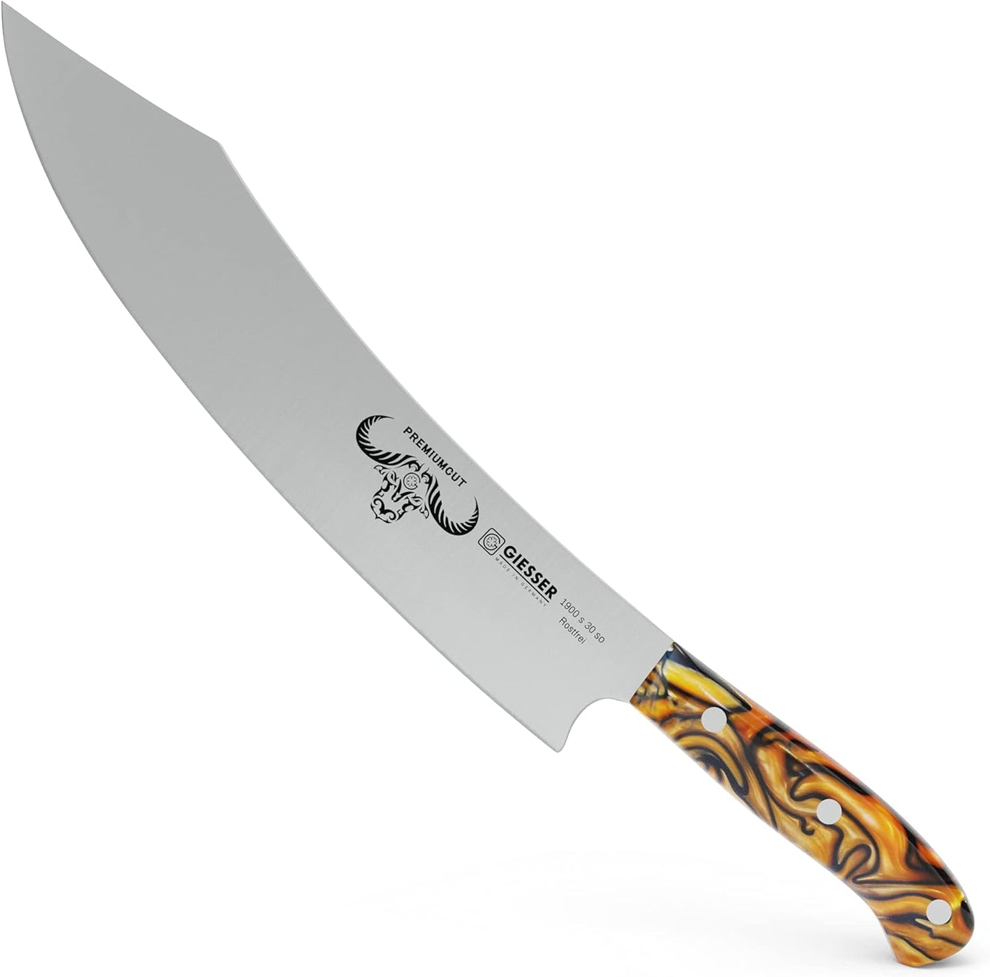 PremiumCut Barbecue No. 1 Kochmesser, 30 cm Barbeque, Spicy Orange