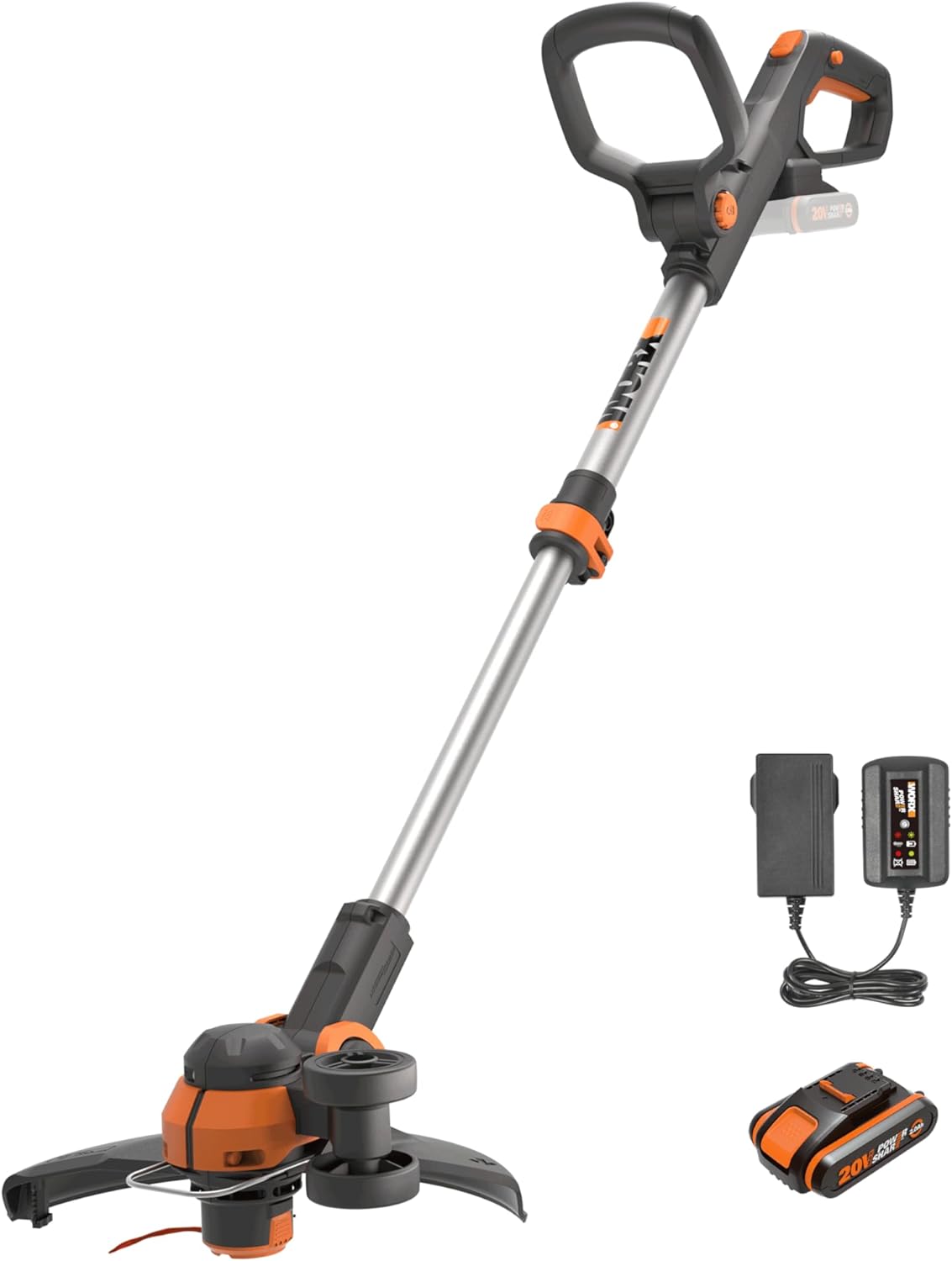 Akku-Rasentrimmer WORX WG163E.1, inkl. 2Ah Akku & Ladegerät
