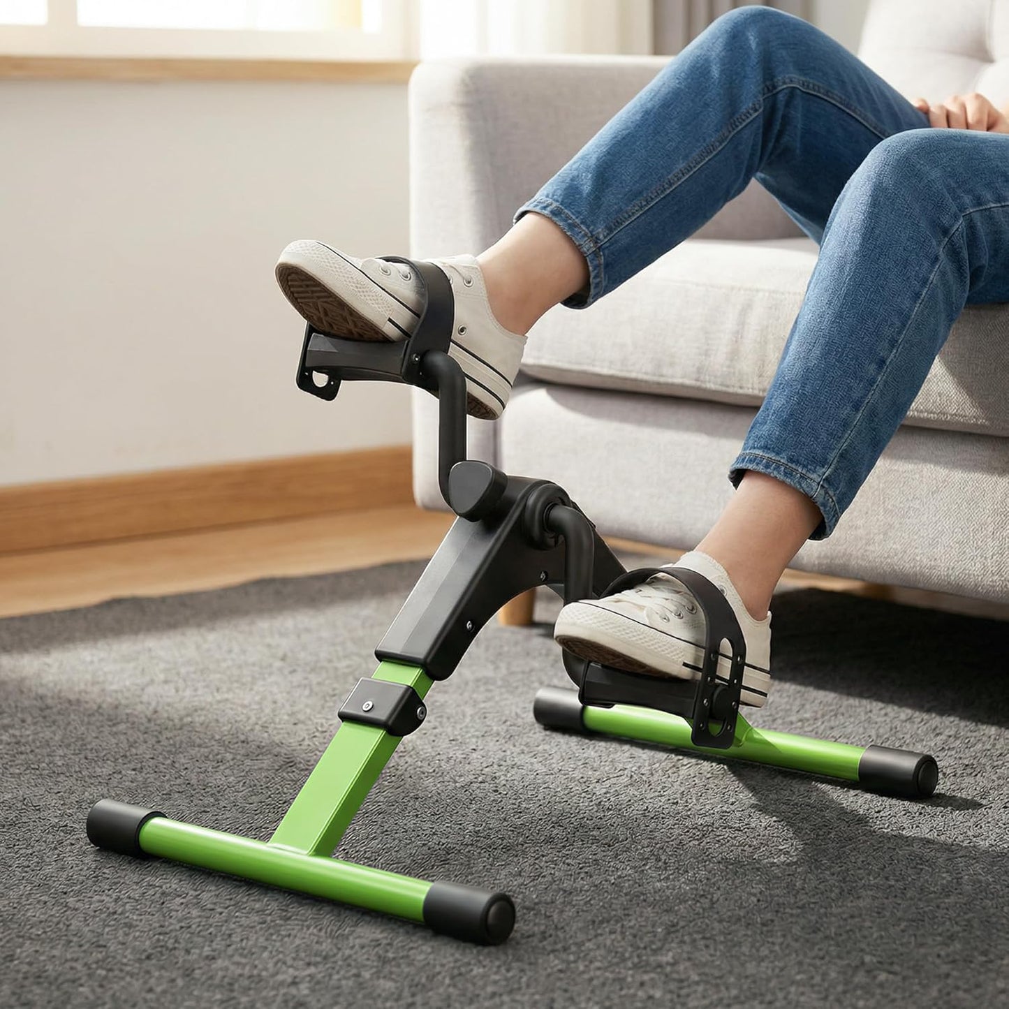 Pedaltrainer mit LCD-Monitor, Grün