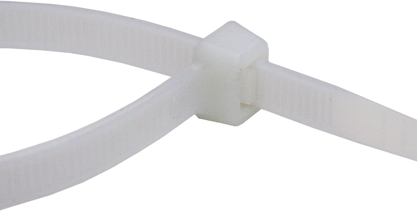 Kabelbinder Set, 300 mm x 7,6 mm – 500 Stück – weiss