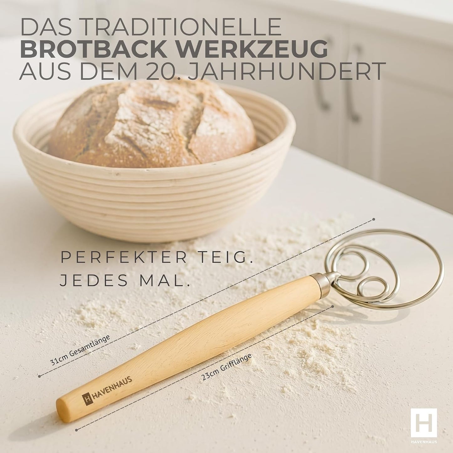Backset mit Gärkörbchen