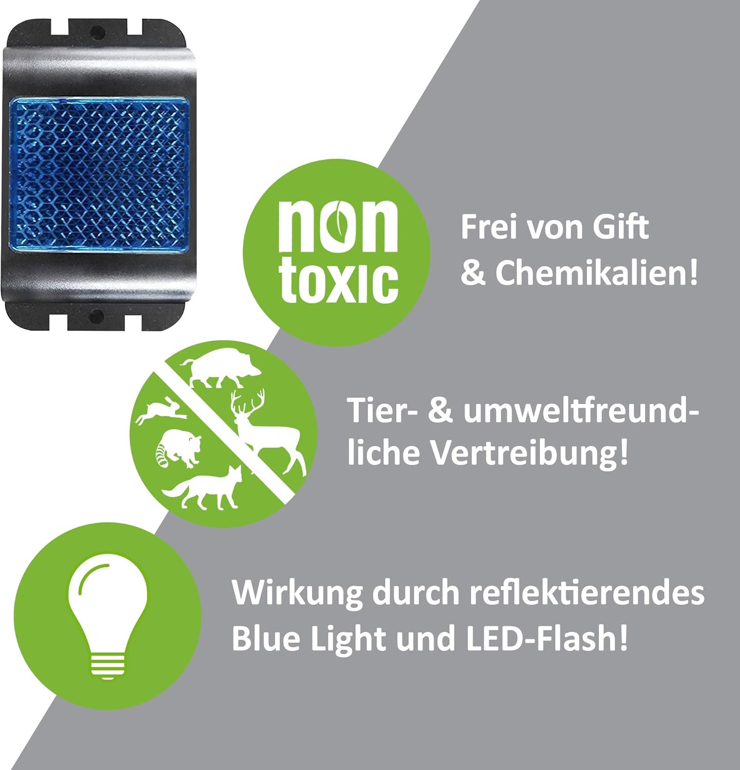 Wildtier- und Waschbärenvertreiber, 10