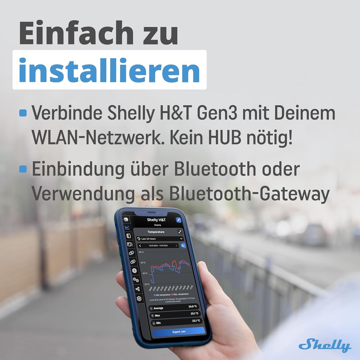 Gen3 - Thermometer Hygrometer, Elfenbein