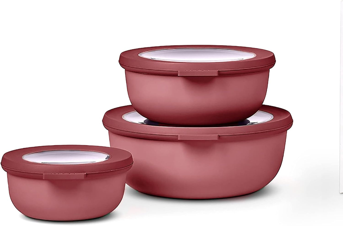 Cirqula - 3-teiliges Vorratsdosen-Set, Vivid Mauve Set 3-teilig (350, 750, 1250 ml)
