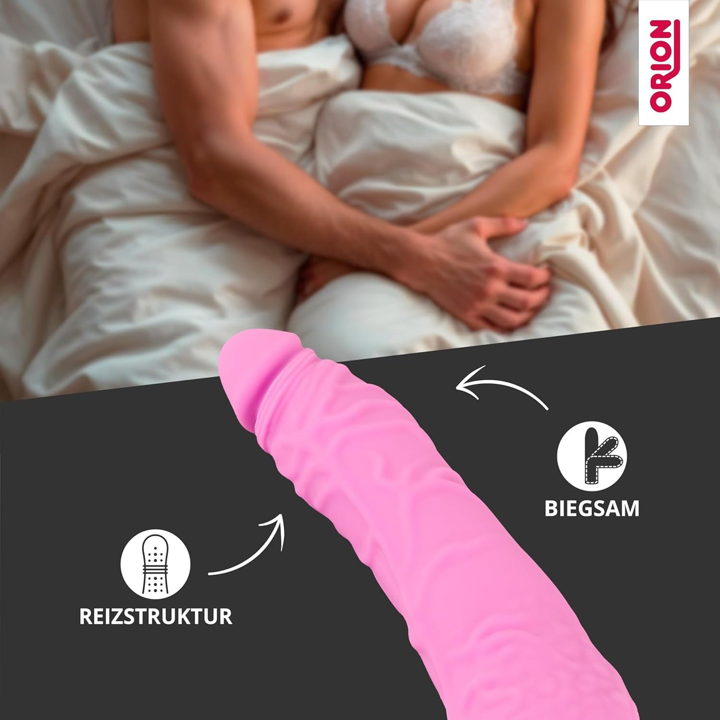 Go Soft Vibrator mit 7 Vibrationsmodi, kabellos, 21 cm, Pink 21 cm