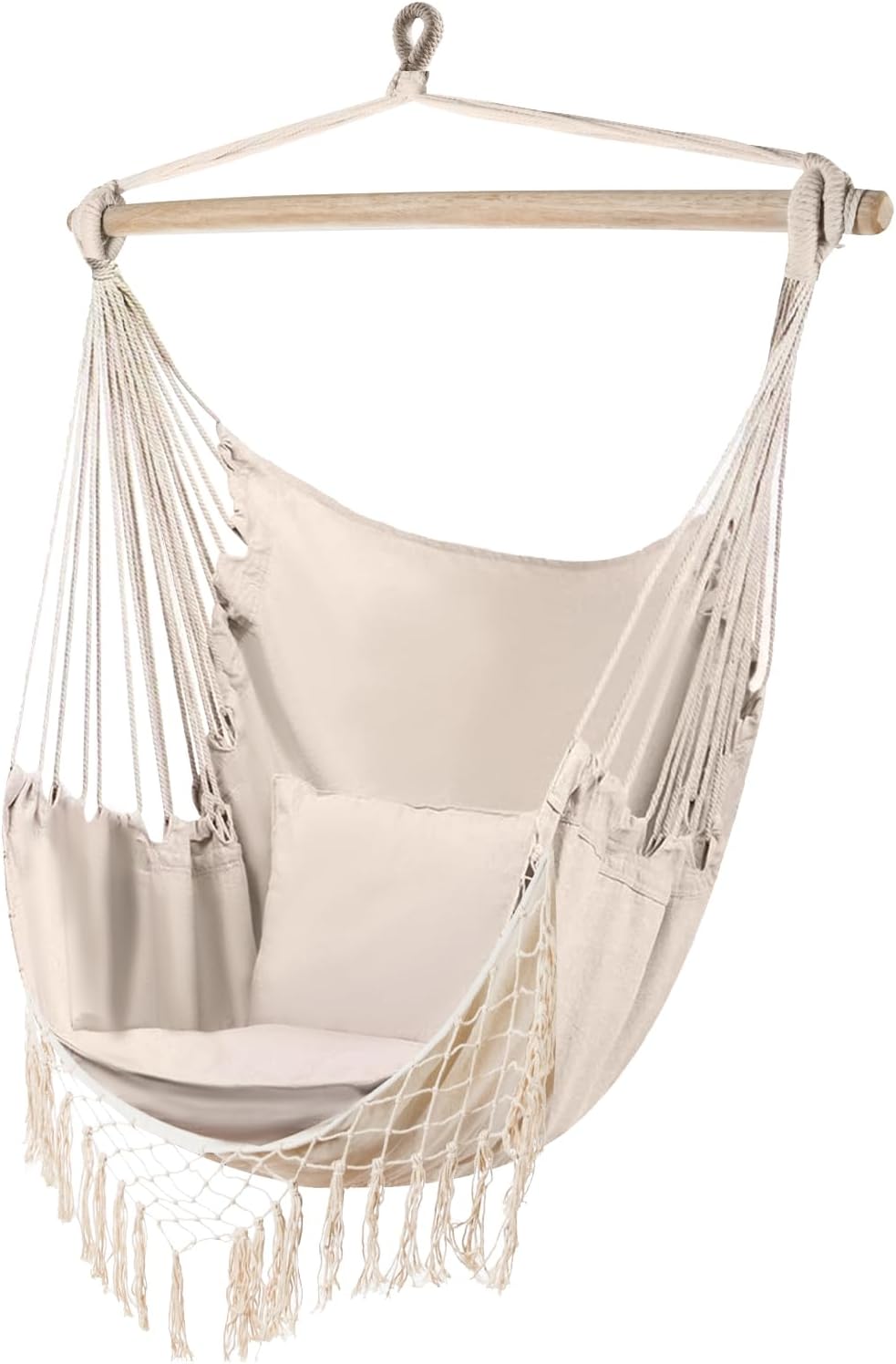Outdoor Hängesessel, Beige-beige