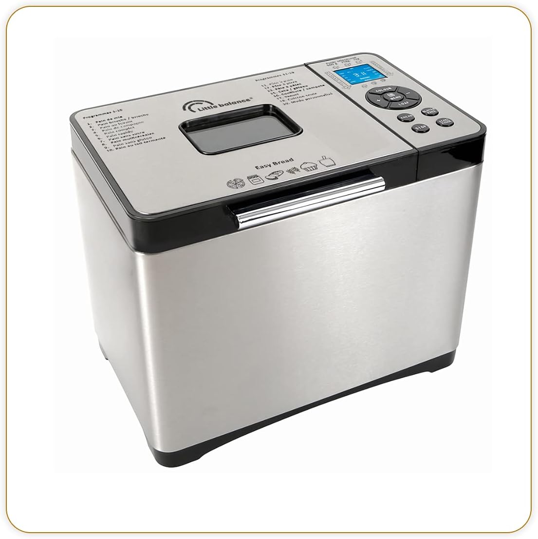 Brotbackmaschine Easy Bread mit 19 Programmen