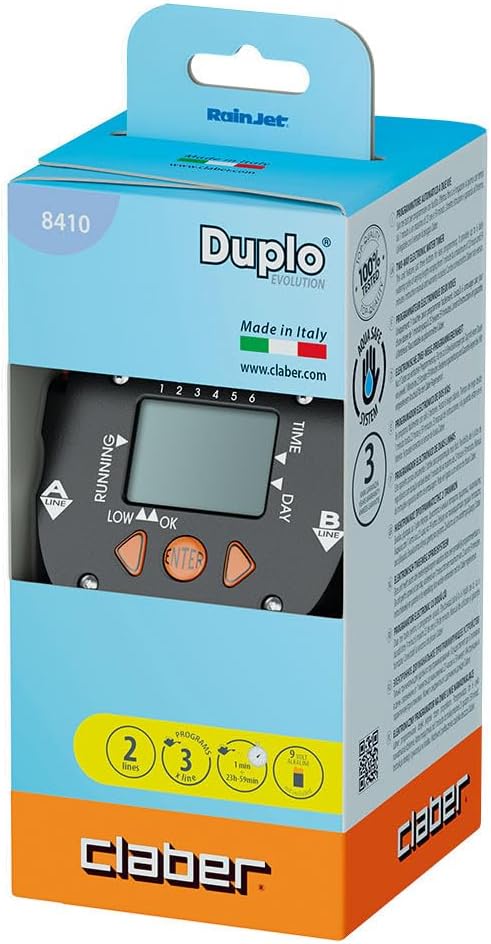 Aquadue Duplo Evolution Zwei-Wege-Bewässerungscomputer